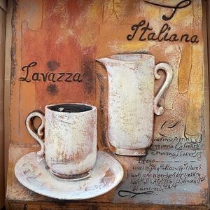 Wall plaques -two different looking but matching wall plaques.